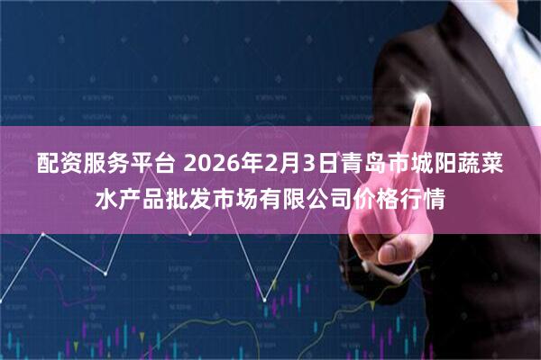 配资服务平台 2026年2月3日青岛市城阳蔬菜水产品批发市场有限公司价格行情